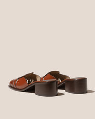 ANCORA SQUARED HEELED SLIDE - Heeled Fisherman Slide