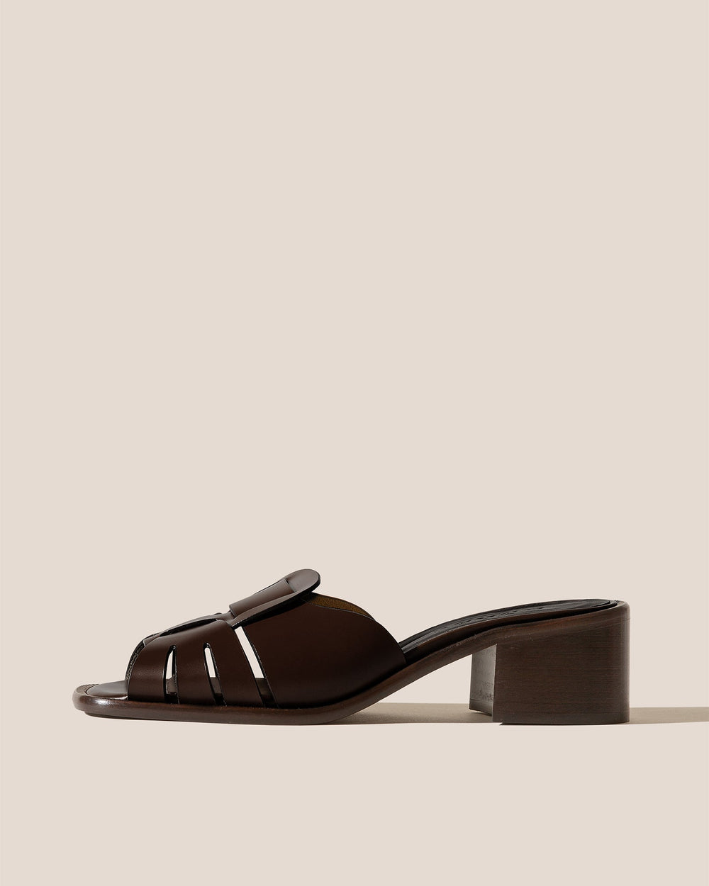 ANCORA SQUARED HEELED SLIDE - Heeled Fisherman Slide
