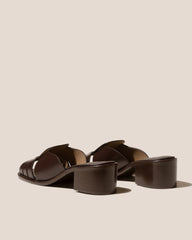 ANCORA SQUARED HEELED SLIDE - Heeled Fisherman Slide