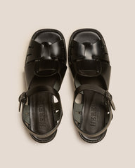 ANCORA SQUARED HEELED - Open-Toe Fisherman Sandal