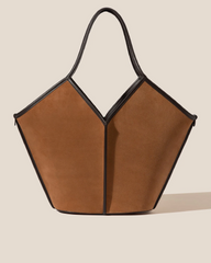 CALELLA SUEDE - Calf Suede Tote Bag