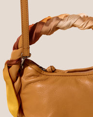 ESPIGA MINI FOULARD - Braided Detail Crossbody Bag