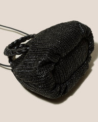 BOMBON M RAFFIA - Medium Plaited-handle Raffia Handbag