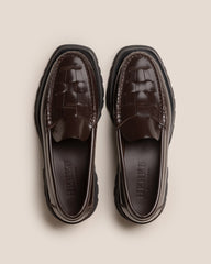 NOMBELA SPORT - Tread Sole Interwoven Detail Slip-On Loafer