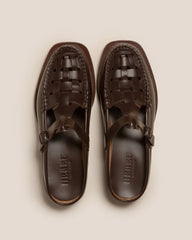 BONELL - Woven T-bar Mule Loafer