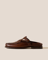 FERRIOL MULE - Woven T-bar Mule Loafer