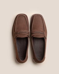 BORADA BORDON NUBUCK - Slip-on Moc Toe Loafer