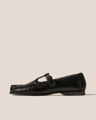 ALCOVER SUPPLE SHINY - Braided Seams T-bar Loafer