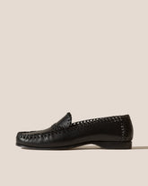 SASTRE SUPPLE SHINY - Braided Seams Slip-On Loafer