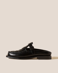 BONELL - Woven T-bar Mule Loafer