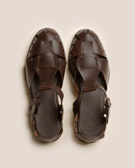 PESCA RUBBER VEG TAN - Fisherman Sandal