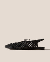 SARDANA - Lace-up Woven Slingback Sandal
