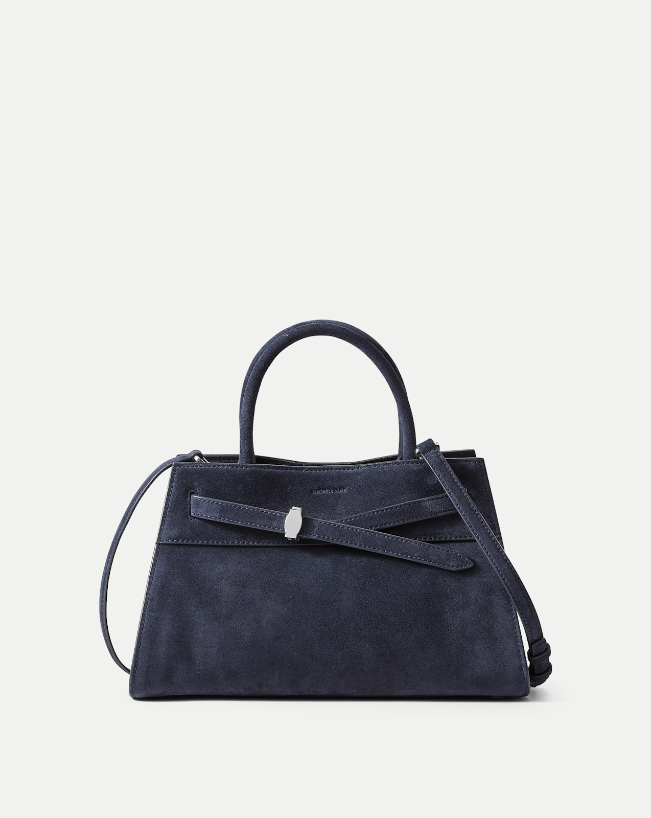Veronica Beard Dash Bag in Navy Seude