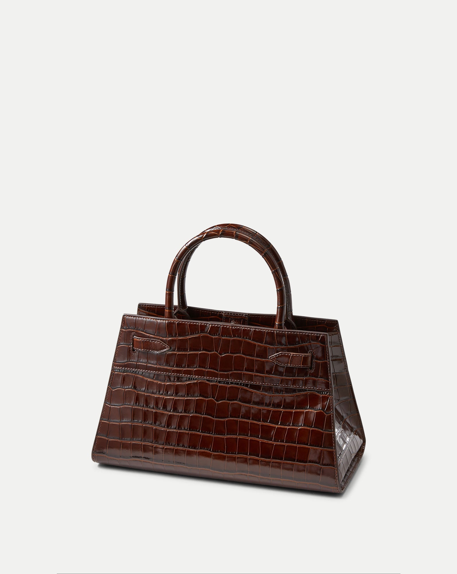 Veronica Beard Dash Bag in Brown Chestnut