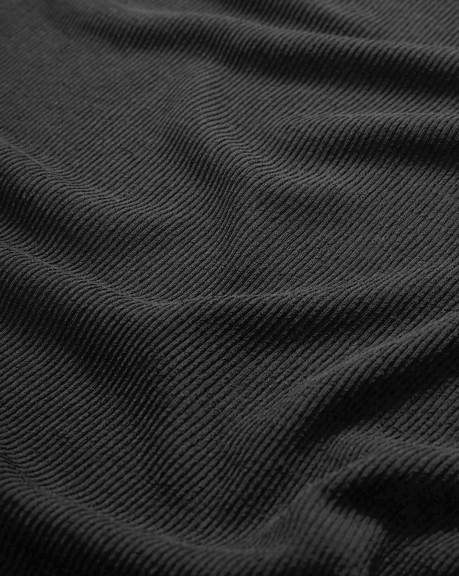 Wyeth Ribbed Turtleneck Top in Black