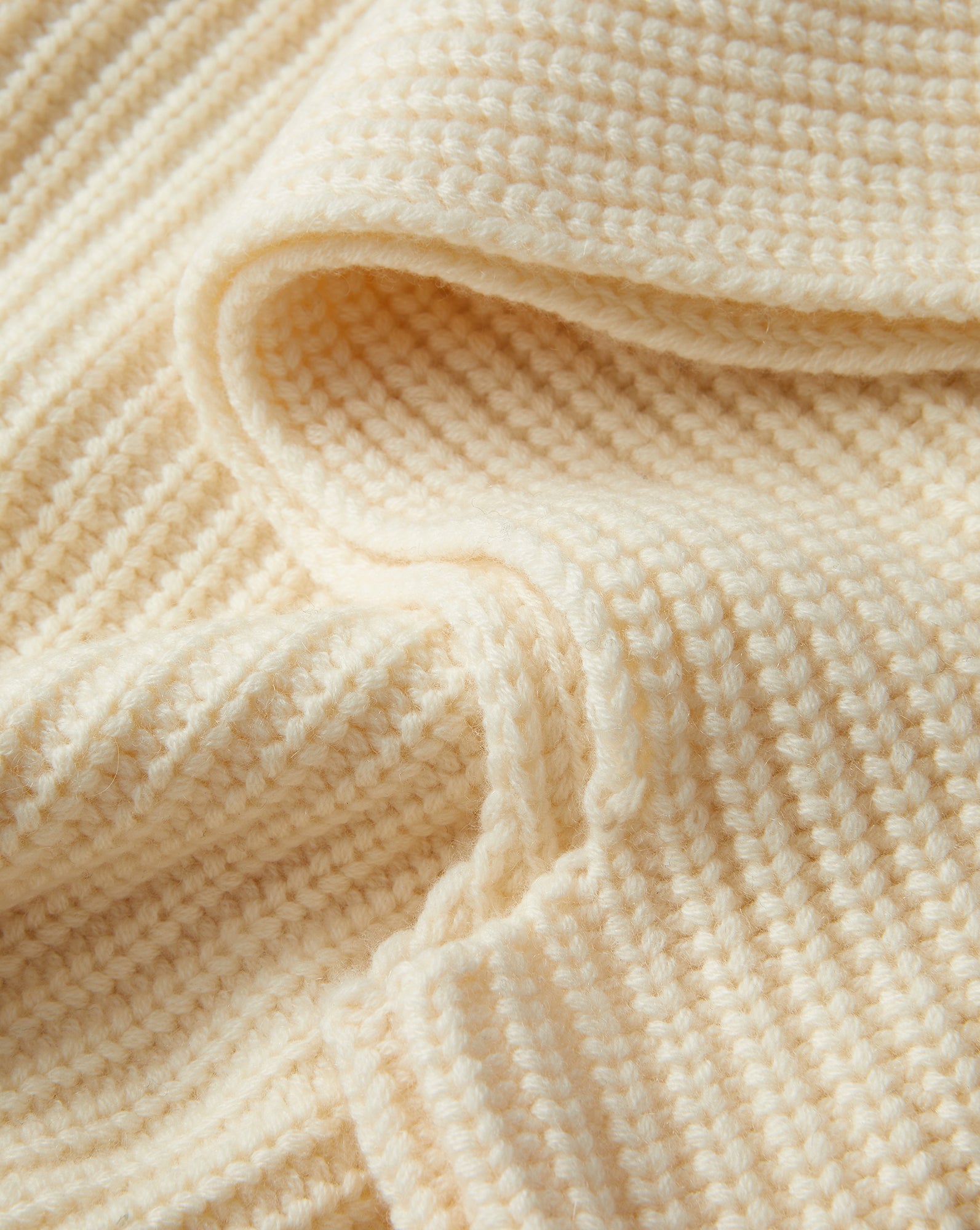 Wool-Cashmere Snood in Ivory