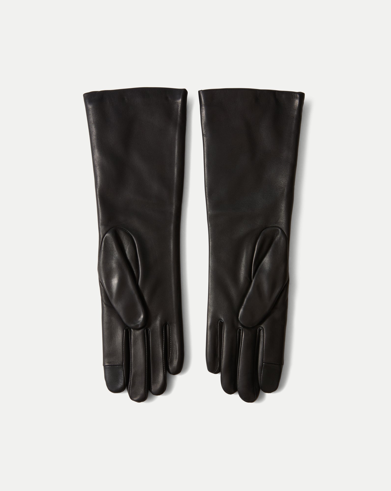 Celia Bague Glove in Black Lambskin