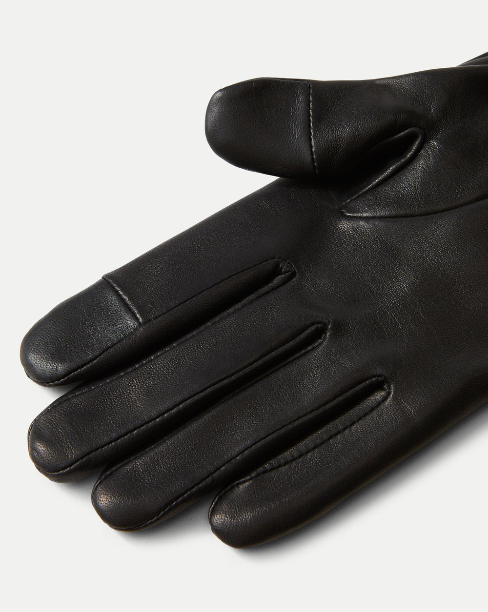 Celia Bague Glove in Black Lambskin