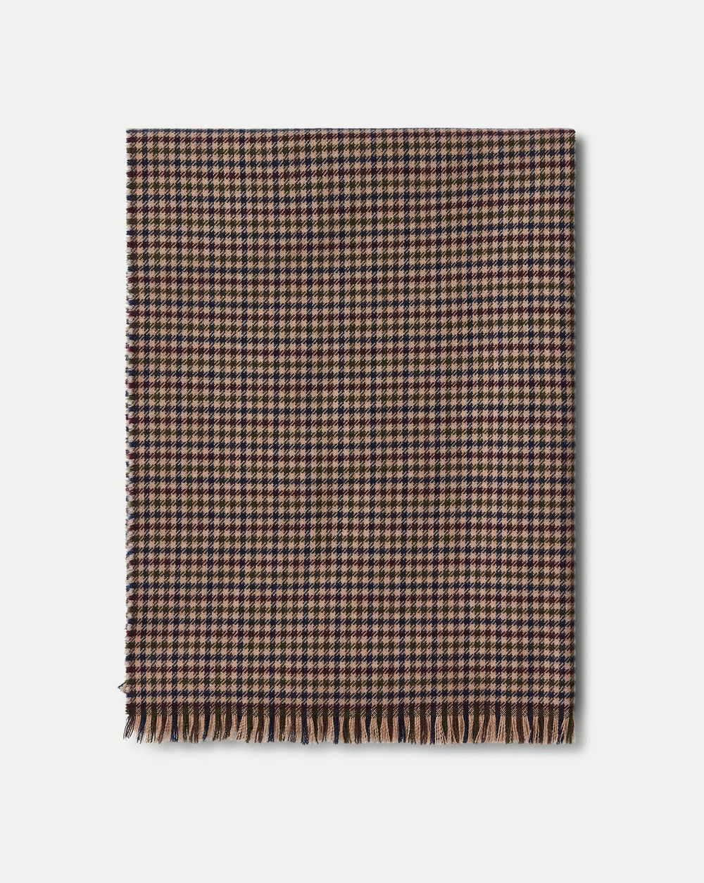 Veronica Beard Wool Scarf in Navy Multi