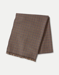 Veronica Beard Wool Scarf in Navy Multi