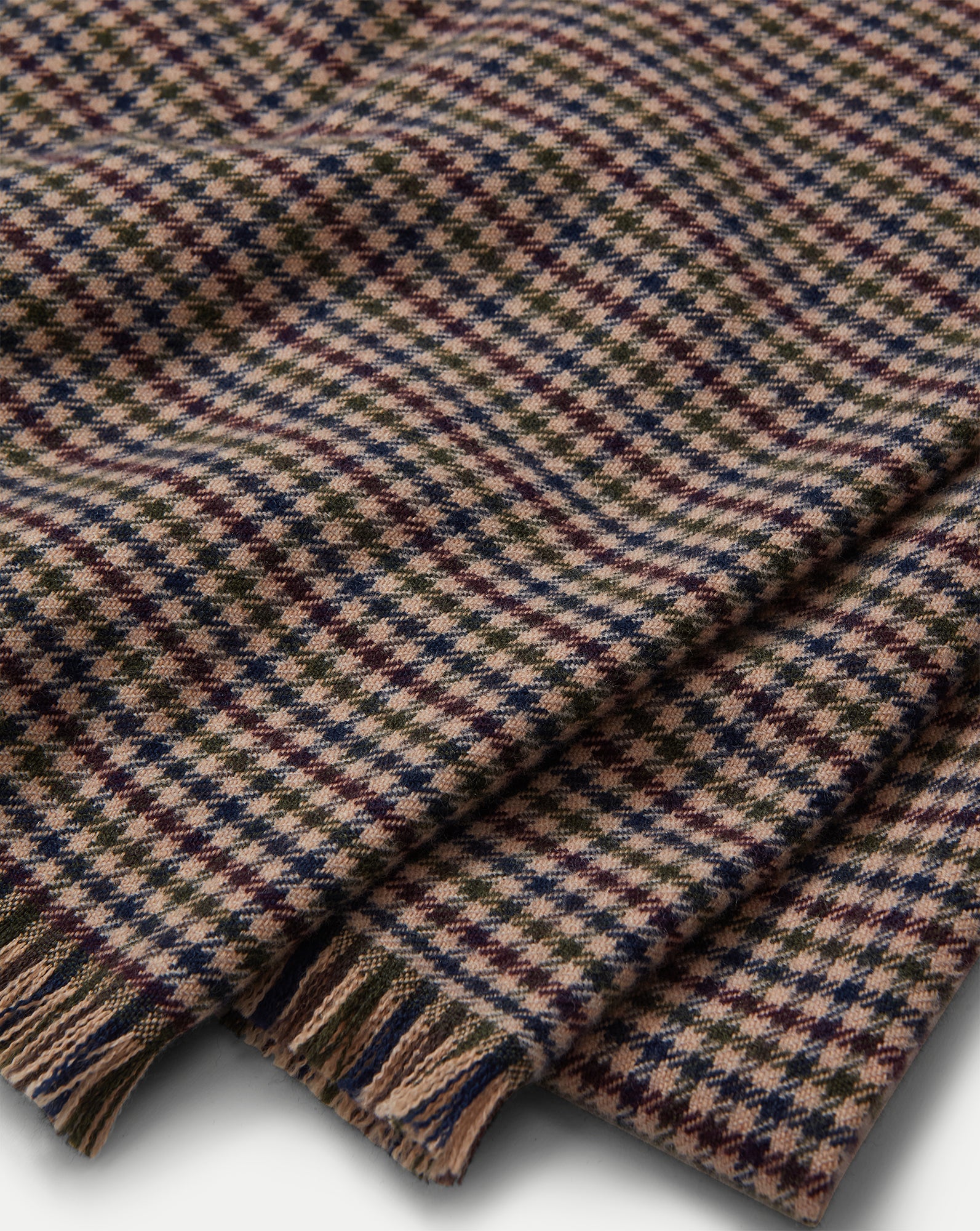 Veronica Beard Wool Scarf in Navy Multi