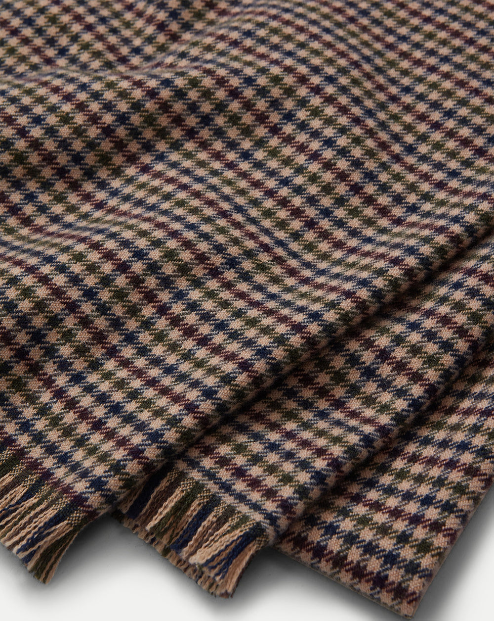 Veronica Beard Wool Scarf in Navy Multi