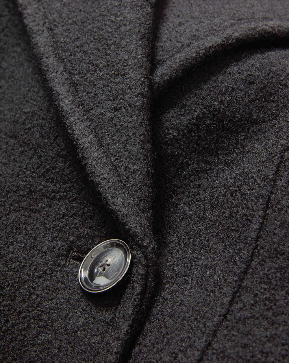 Duran Wool Coat in Black