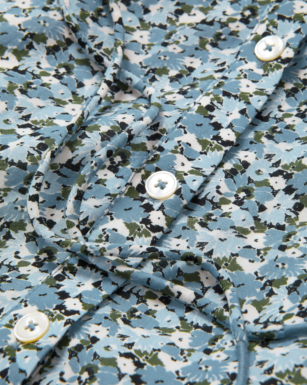 Yulianna Floral Mini Dress in Lake Mist Multi