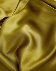 Redgrave Silk Midi Dress in Moss Green