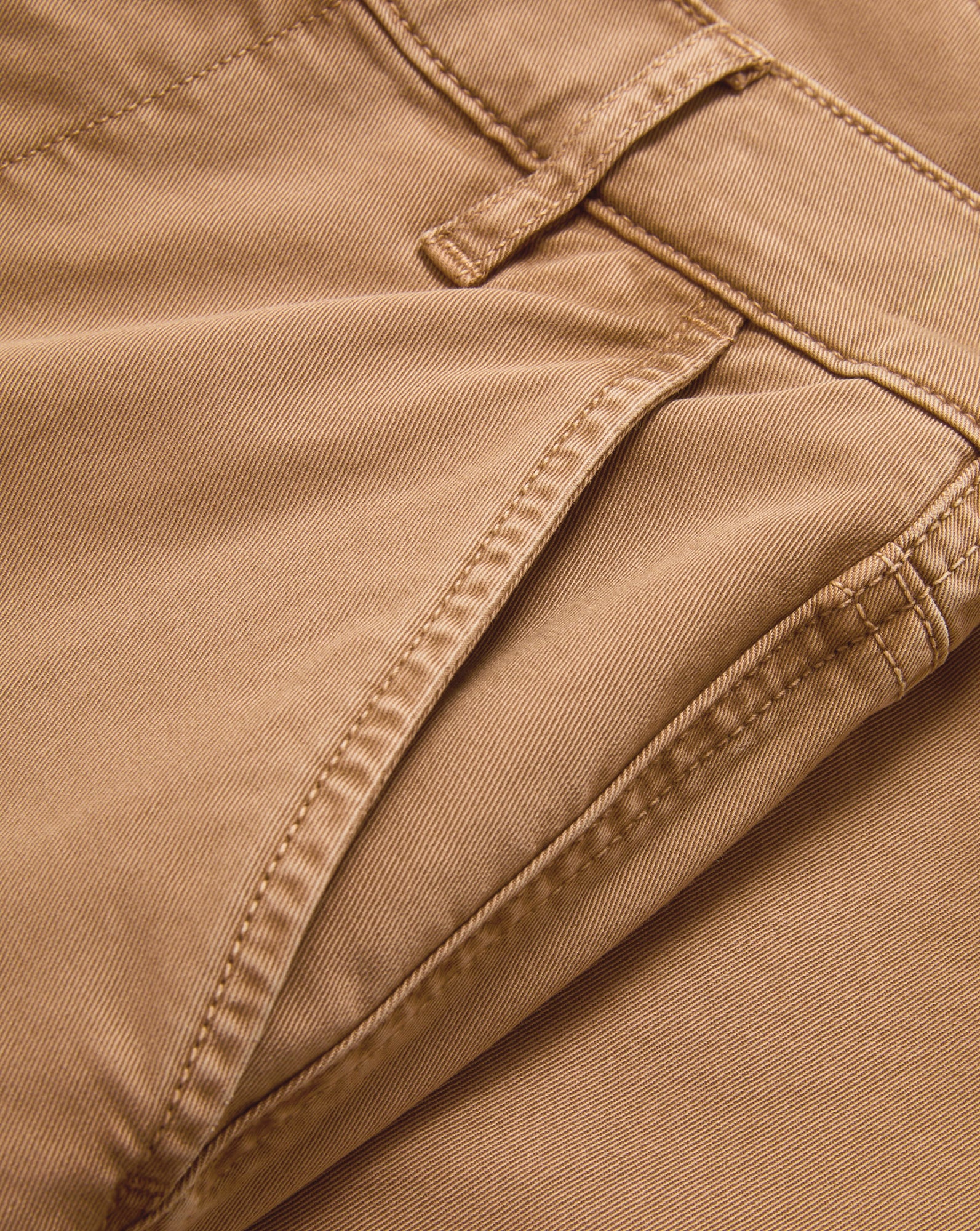 Carson Kick-Flare Jean in Brown