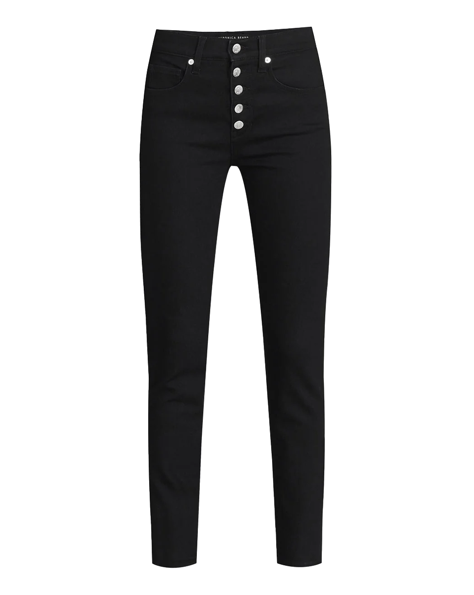 Debbie Ankle Crop Skinny Jean in Onyx