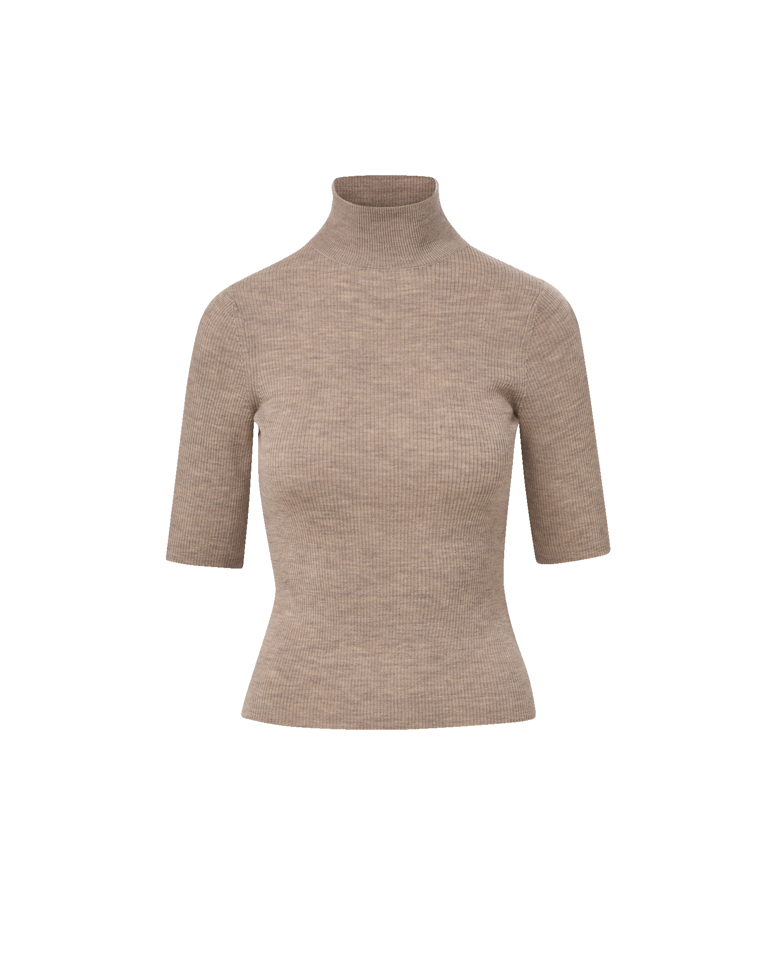 Alastair Merino Wool Pullover in Oatmeal Melange