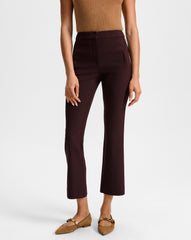 Arte Kick-Flare Pant in Maroon Dark Currant