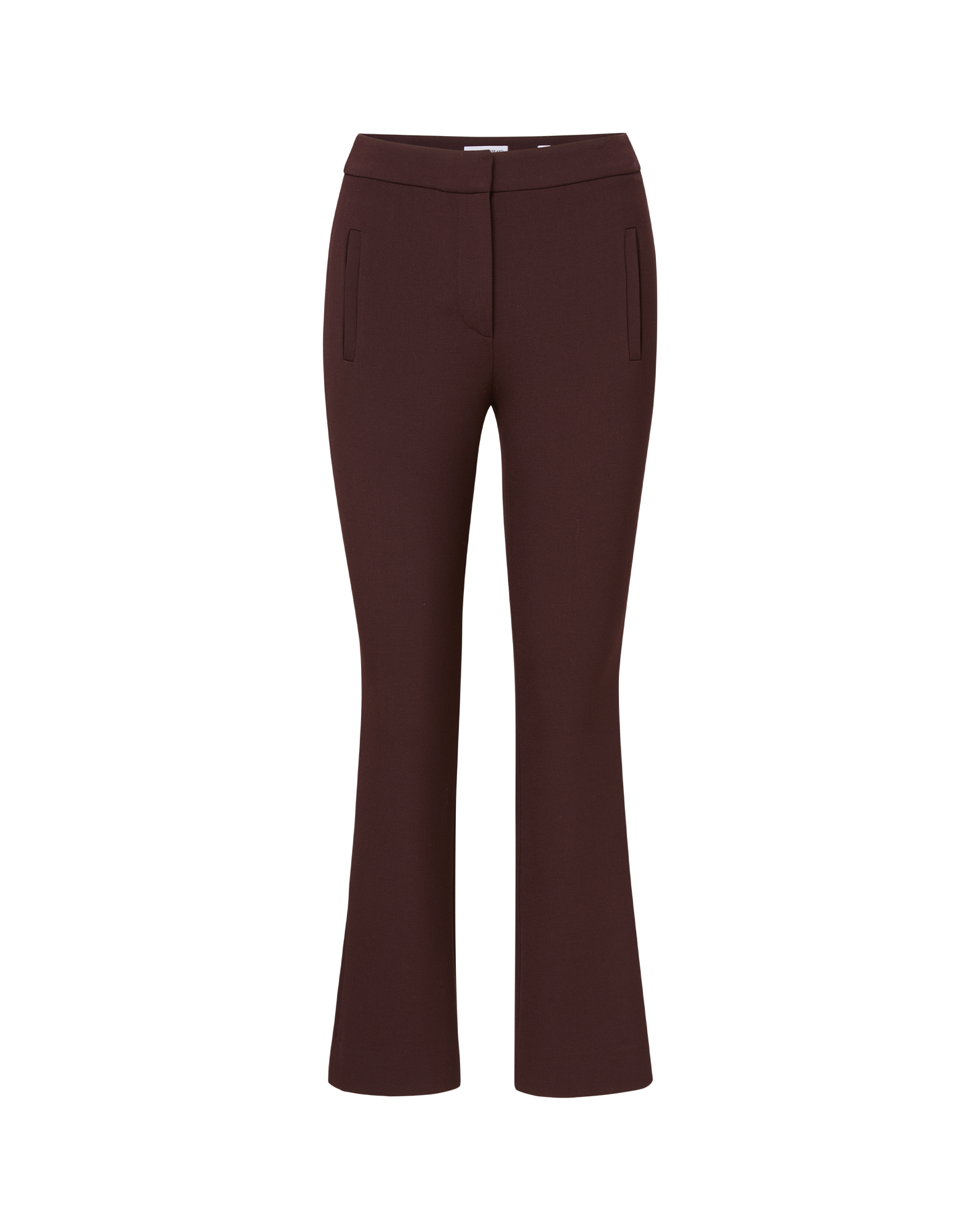 Arte Kick-Flare Pant in Maroon Dark Currant