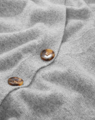 Solene Cashmere Cardigan in Heather Grey