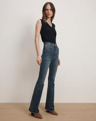 Milette Merino Wool Sweater Vest in Navy