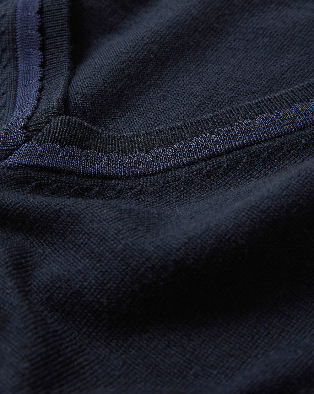 Milette Merino Wool Sweater Vest in Navy