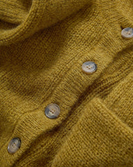 Gilmour Mohair Cardigan in Moss Green