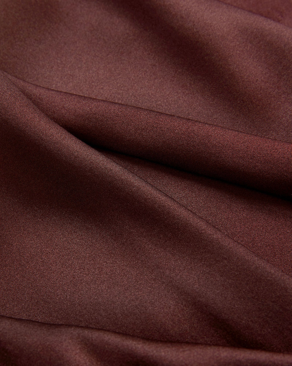 Medina Silk Maxi Skirt in Maroon Dark Currant
