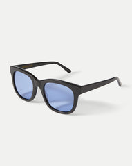 Jane Square-Frame Sunglasses in Black