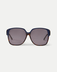 Brigitte Oversized Sunglasses in Blue