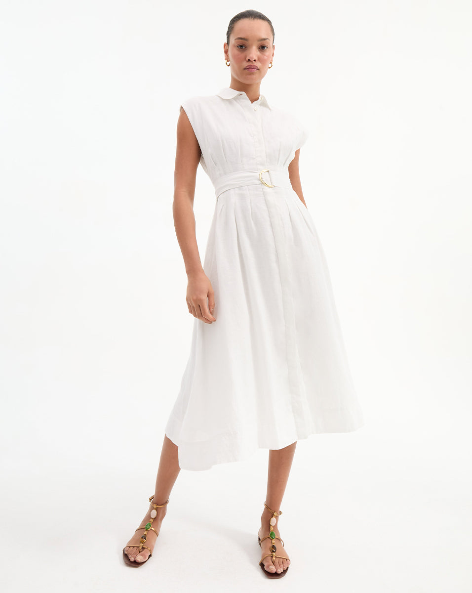 Alba Gemstone Sandal in Gold