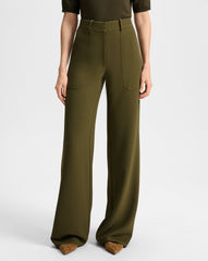 Cole Wide-Leg Pant in Khaki