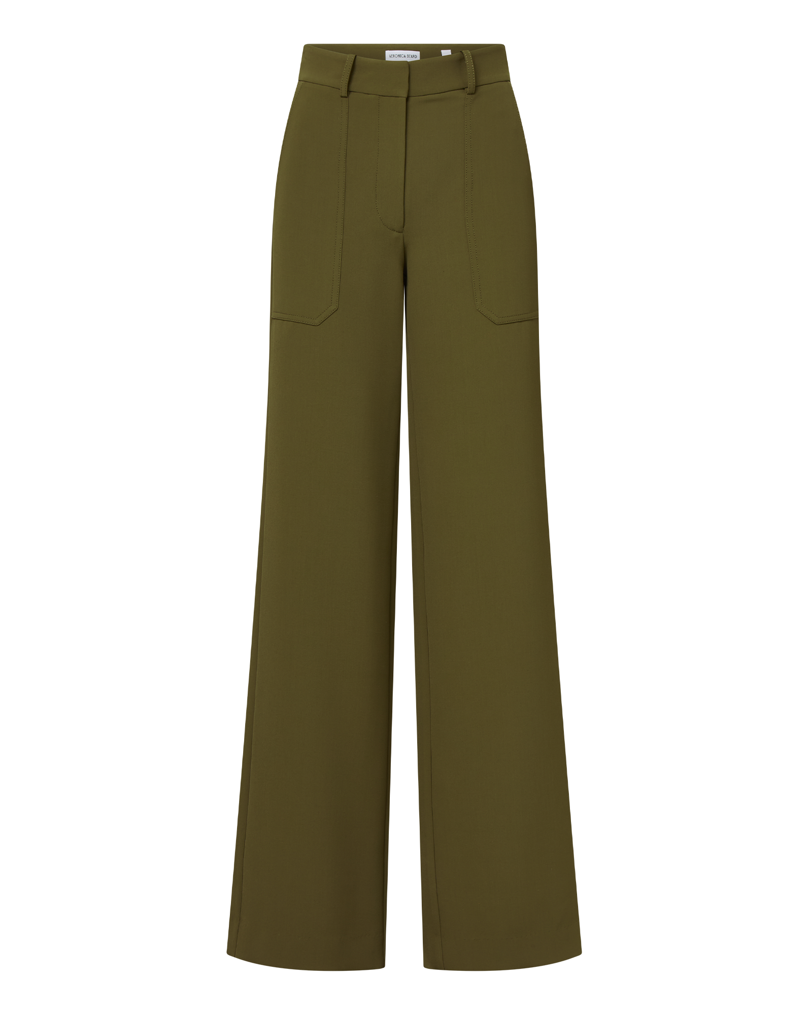 Cole Wide-Leg Pant in Khaki