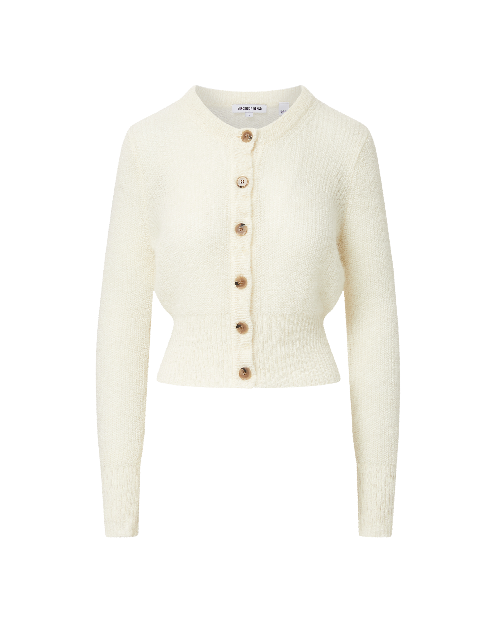 Gilmour Mohair Cardigan in Dove White