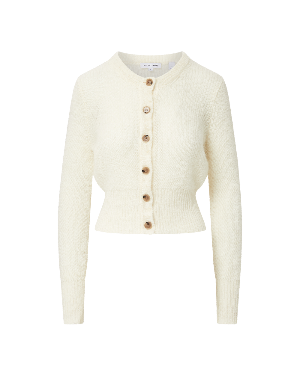 Gilmour Mohair Cardigan in Dove White