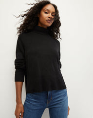 Lerato Chasmere Turtleneck Sweater in Black