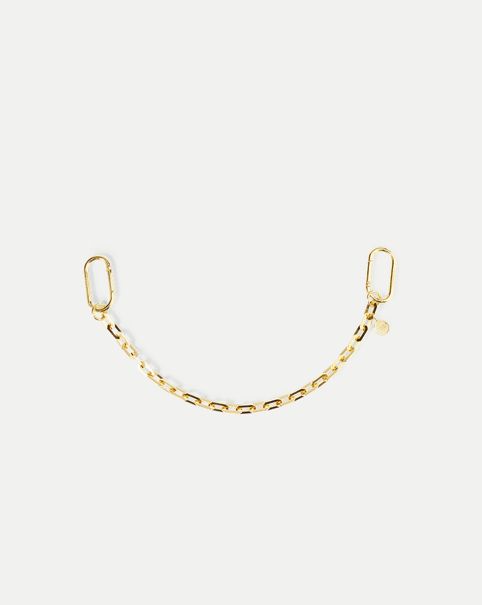 Swag Edge Chain Bag Charm in Gold