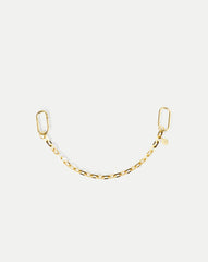 Swag Edge Chain Bag Charm in Gold