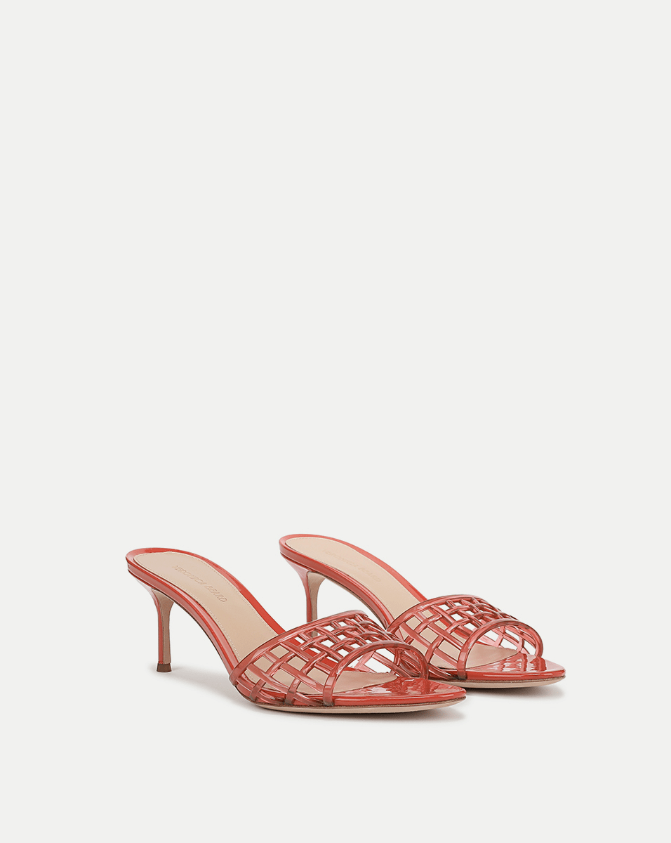 Tia Jelly Sandal in Persimmon